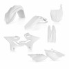 KIT PLÁSTICOS COMPLETO ACERBIS YAMAHA YZ 250 2018 BRANCO